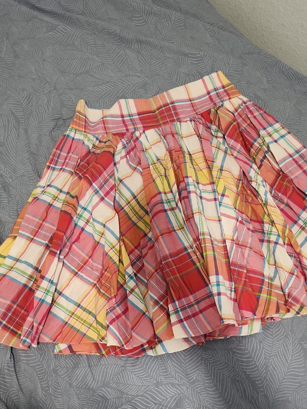 Ralph Lauren Multicolor Plaid Skirt